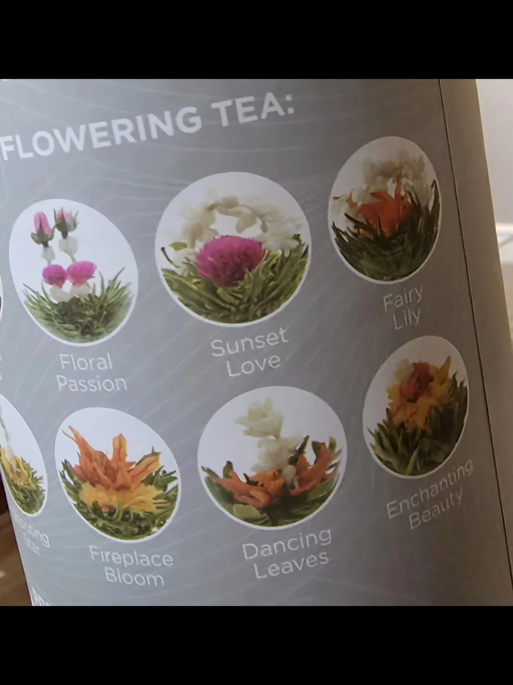 Teabloom Celebration Teapot, Blooming Flower Tea pods & Elegant Sugar Bowl Set